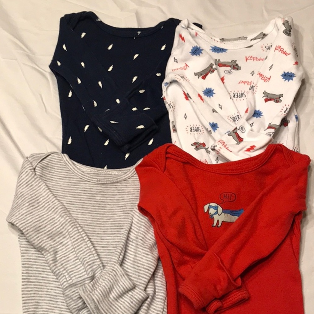 4 pack Bodysuits